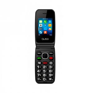 Telefono Movil Qubo Neo2NW Negro con base de carga
